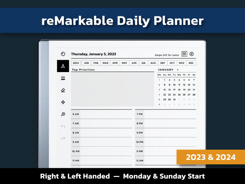 reMarkable Daily Planner